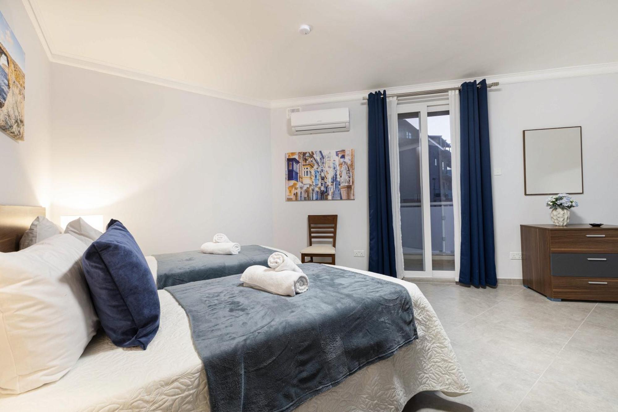 Luxurious & Spacious 2Bd Accomodation At The Podium - Yacht Marina Area, Close To Valletta Msida Exterior foto
